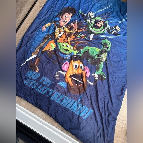 Disney Other - Toy Story Queen Duvet Cover + Matching Pillowcase | Disney Pixar Bedding Set